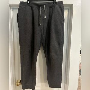 Nautica dark gray sweat pants size large